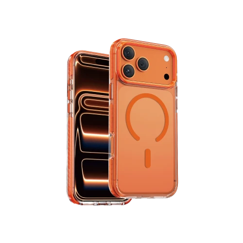 Чехол SHOCKSTAR MagSafe Case, Оранжевый