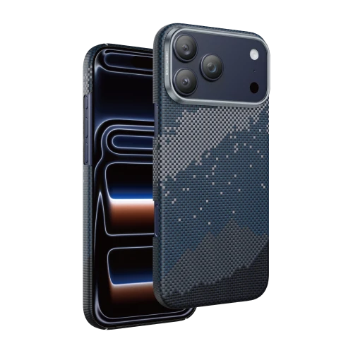Чехол KEVLAR STARRY MagSafe Case, Синий