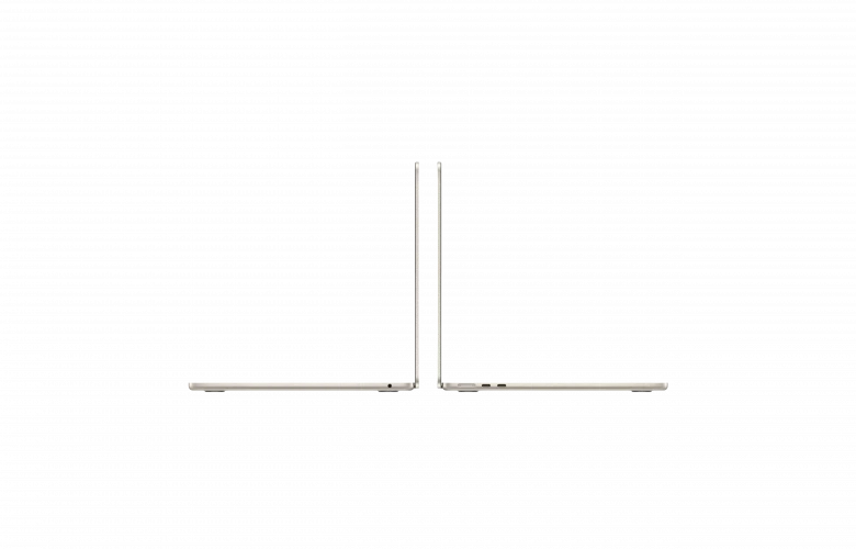 Apple MacBook Air 13" (M4, 10C CPU/8C GPU, 2025), 16 ГБ, 256 ГБ SSD, «сияющая звезда»
