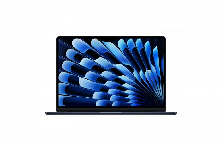 Apple MacBook Air 13" (M4, 10C CPU/10C GPU, 2025), 16 ГБ, 512 ГБ SSD, «полуночный черный» MW133
