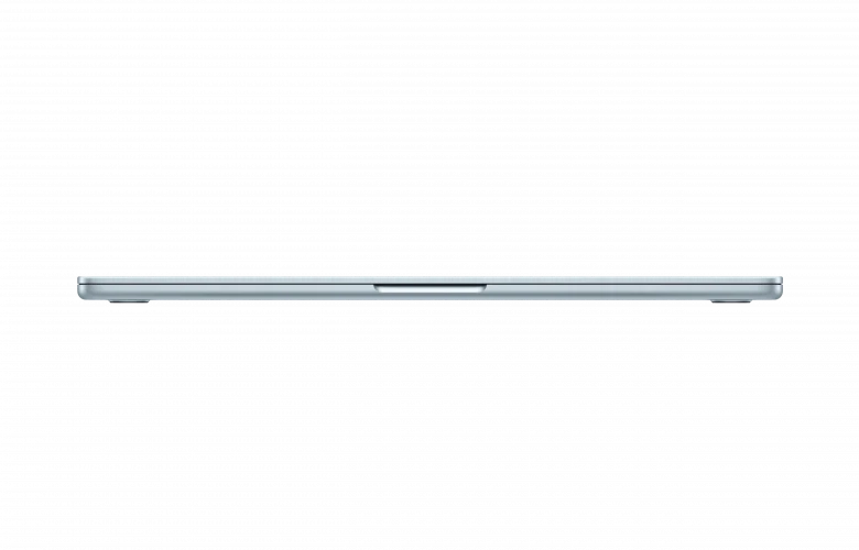 Apple MacBook Air 15" (M4, 10C CPU/10C GPU, 2025), 16 ГБ, 256 ГБ SSD, «небесно-голубой»